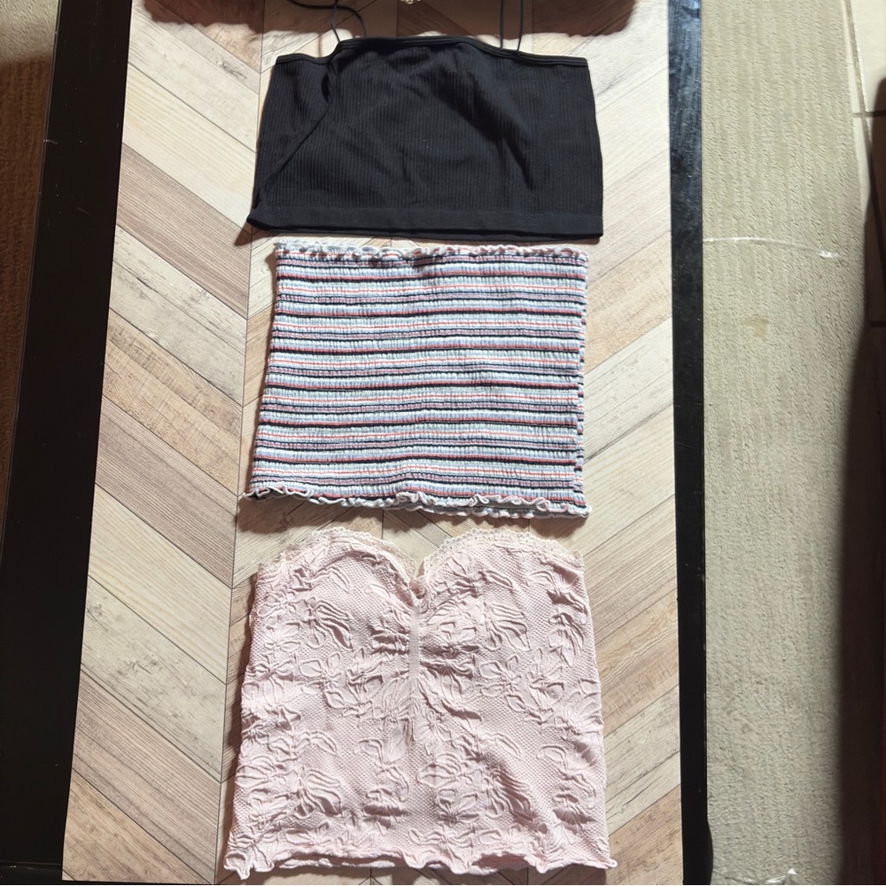 Elegant Women's Skirt Set in Black, Striped, and Pink Lace